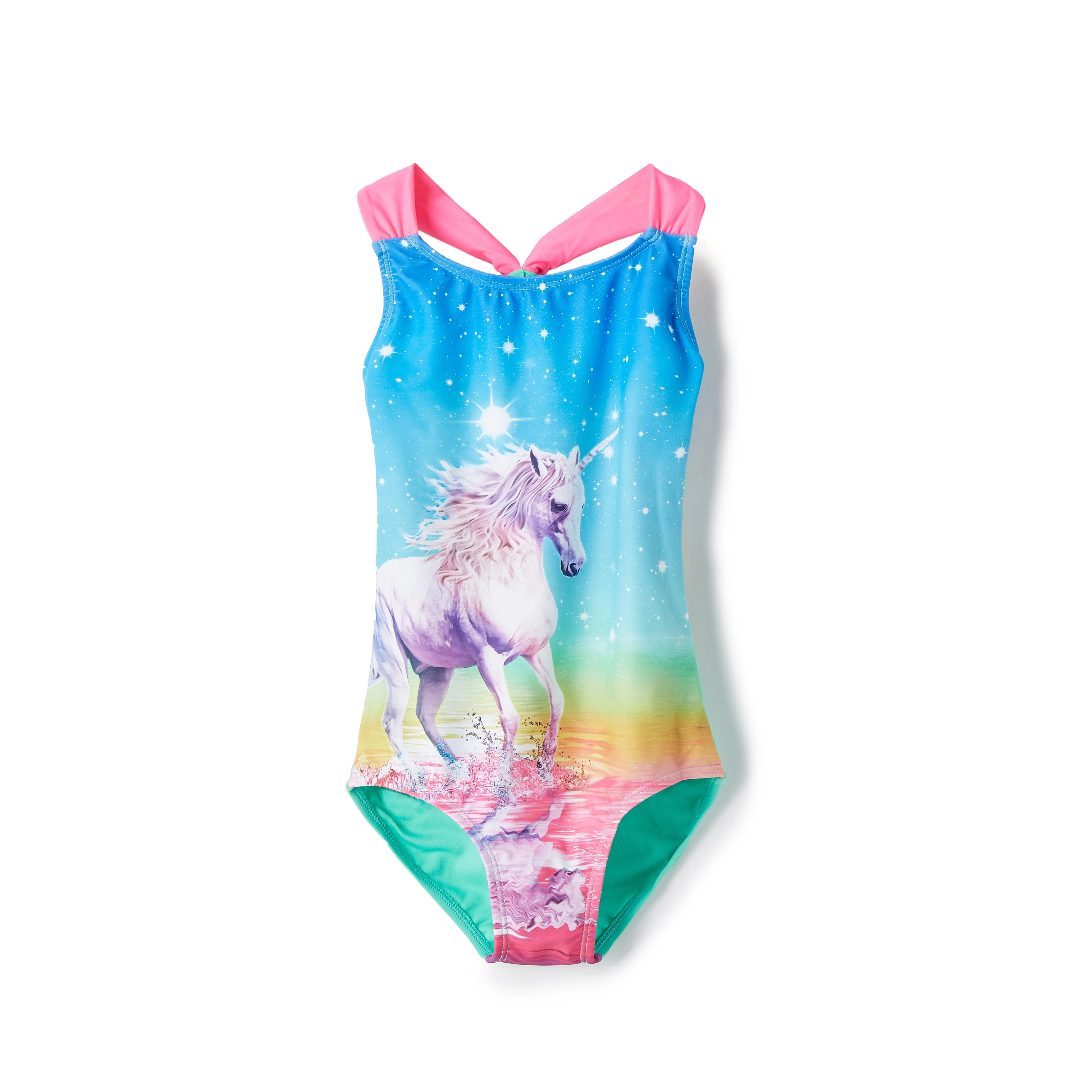 unicorn bathing suit kids