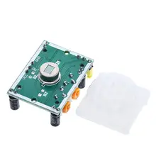 Capteur de mouvement infrarouge HC-SR501 HCSR501, 1 pièce, Module de détecteur de mouvement PIR réglable de haute qualité pour