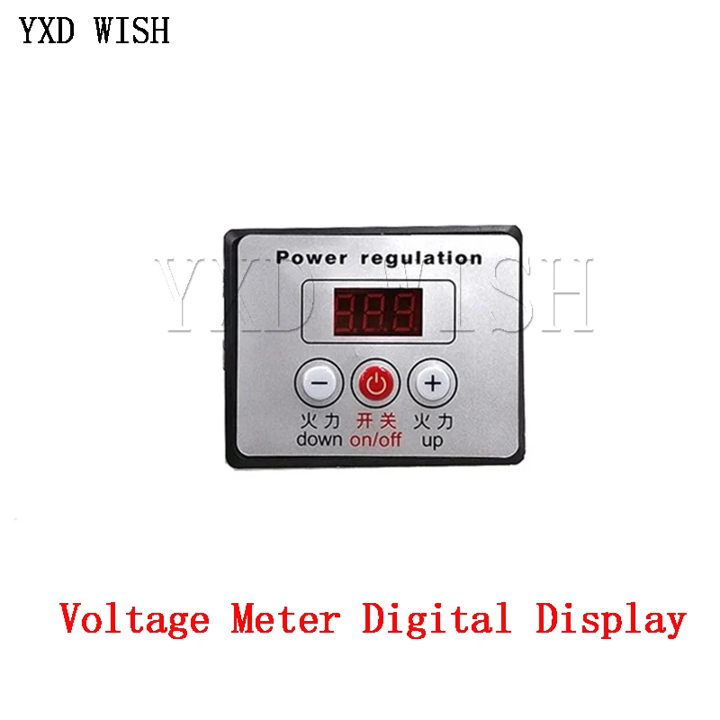Voltage Meter Digital Display For Electronic Regulator 3 Digits 0-100% Power Regulation 10000W 4000W Meters | Обустройство дома