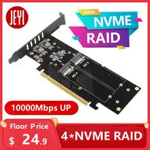 Raid-Card Hyper PCIE3.0 JEYI PCI-E Gen3x16 NVME X4 TO 4X M2X16
