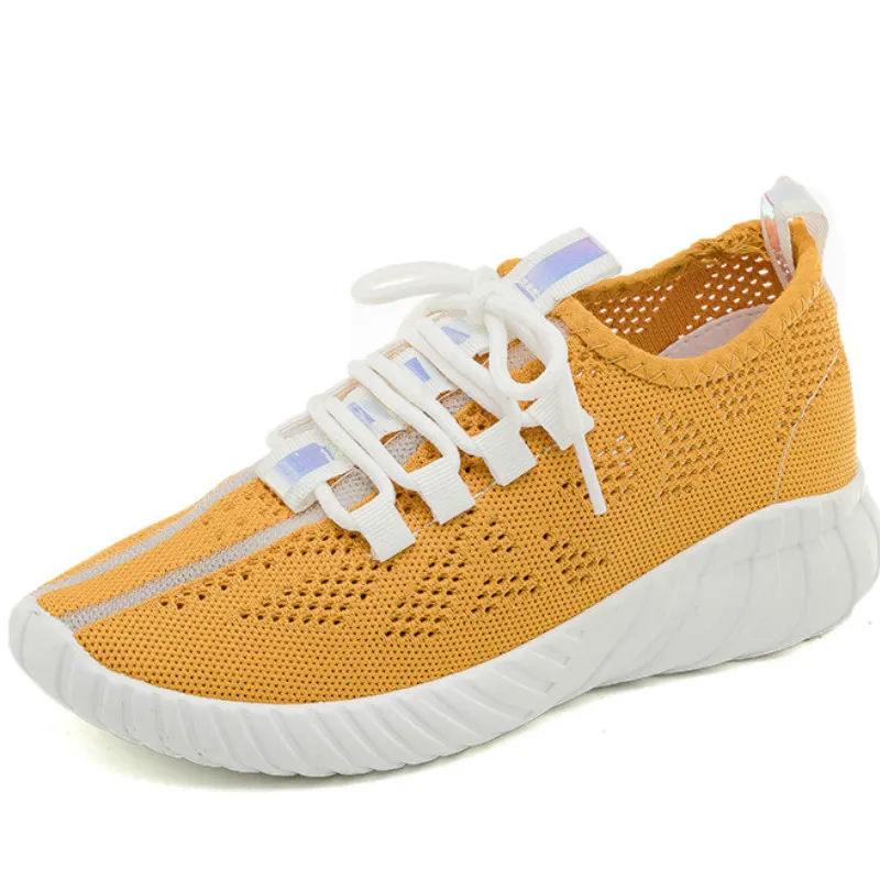 Летняя обувь Дышащие женские кроссовки Вулканизированная Женская Женские
