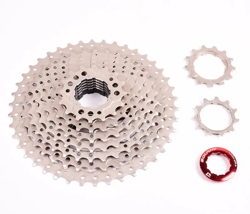 BOLANY MTB велосипеда велосипедная обгонная муфта 9 S 11-36 40 42 горный велосипедный маховик 8 9 Скорость блок звездочек для SHIMANO широкого соотношения
