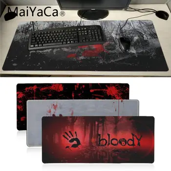 

MaiYaCa Your Own Mats Bloody DIY Design Pattern Game mousepad Gaming Mouse Pad Large Deak Mat 700x300mm for overwatch/cs go
