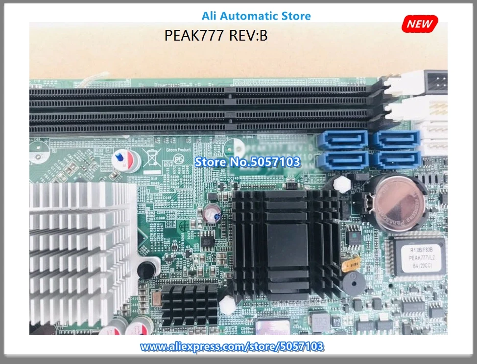 PEAK777 Rev: B основная плата промышленного компьютера PEAK777VL2