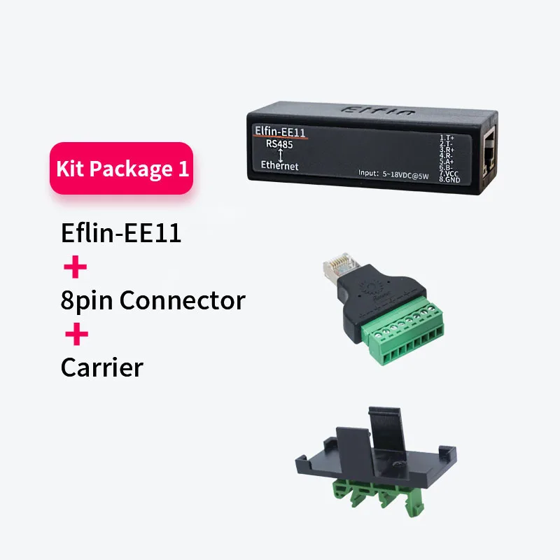 Модуль сервера TCP/IP RS485 к Ethernet EE11 последовательный сервер передачи данных (замена