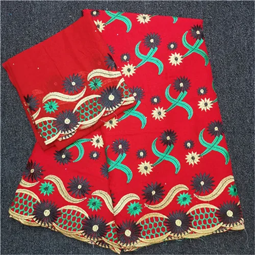 STILL FLY nigeria cotton fabric high quality lace dubai fabric soft emroidered swiss voile lace in switzerland 5+2yards/lot - Цвет: as picture
