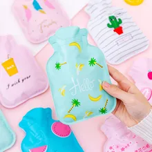 Мини-подогреватель для воды милые Мультяшные впрыски воды взрывозащищенные ПВХ грелки для рук L1105