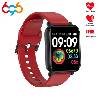 

696 R16 Smart Watch IP68 Waterproof Smartwatch Men Sports Heart Rate Monitor Women Fitness Tracker Watch B57 Pro For Android IOS