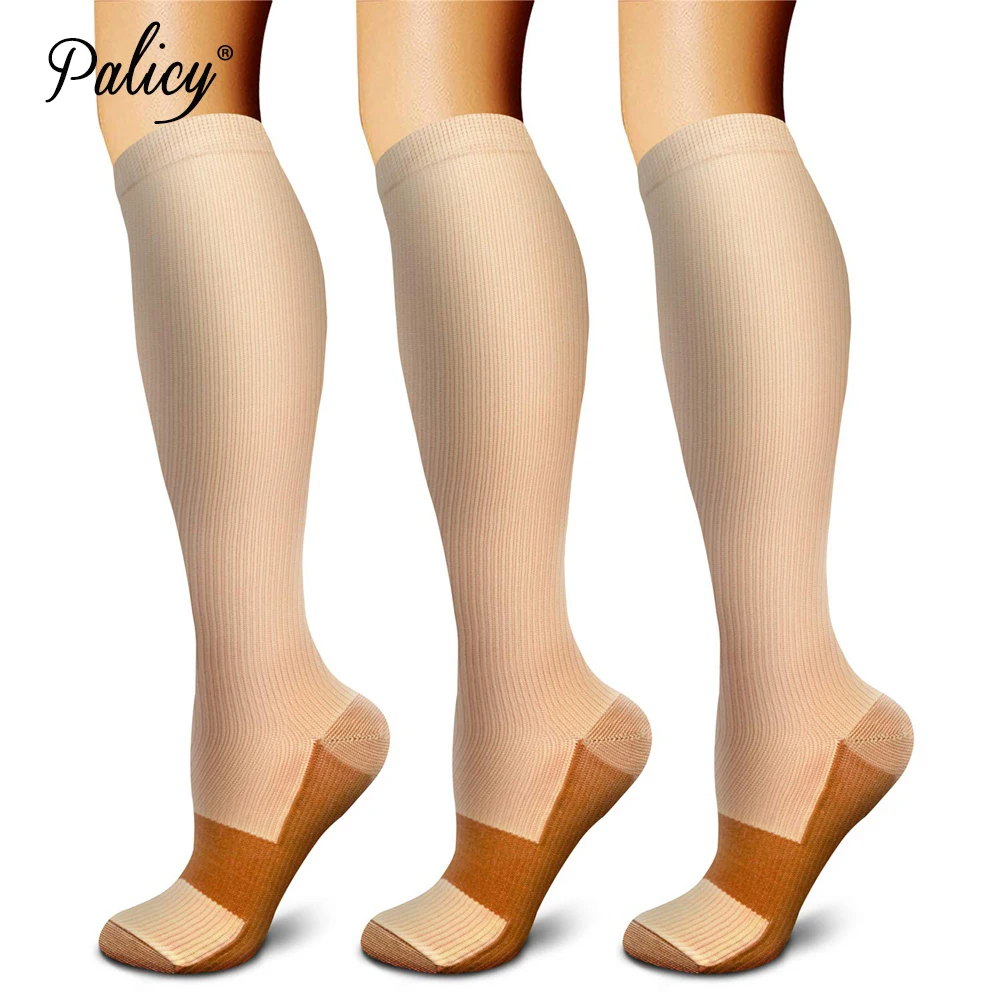 Compression Stocking for Women Thigh High Soft Knee Long Stockings for