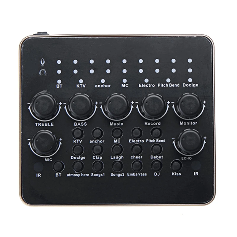 

V10 Live Sound Card Microphone Set Device Mobile Phone Fast Hand Shouting Wheat Universal for Mobile Phone Broadcast