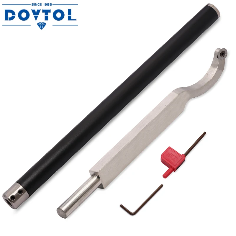 Collo Di Cigno Hollower Con Punta In Carburo Ciotola Tornio Scalpello Mini Strumento Di Bar In Legno Turning Tool Set Con Ci3 12 Millimetri Rotonda In