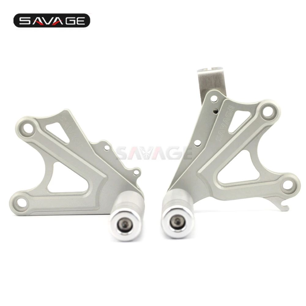 

Front Foot Pedal Peg Footrest For KAWASAKI ZX-6R ZX-6RR 2003 2004 Motorcycle Accessories Left Right Bracket NINJA ZX6R ZX6RR