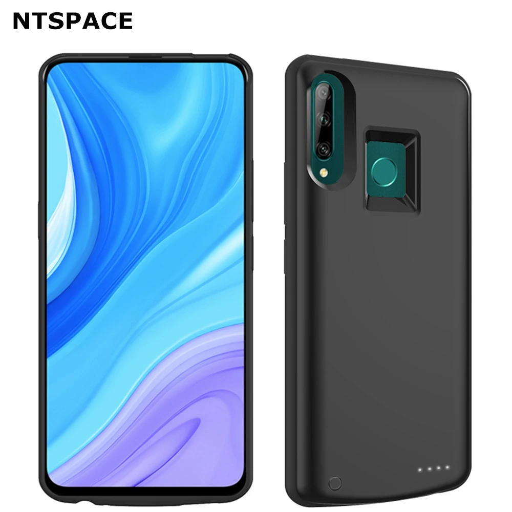 Силиконовые чехлы для зарядного устройства NTSPACE 6500 мАч Huawei Y9 Prime 2019 чехол батареи