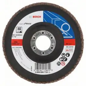 Лепестковый шлифкруг X551 Expert for Metal для домашнего инструмента Bosch (2 608 606 716) Оригинал