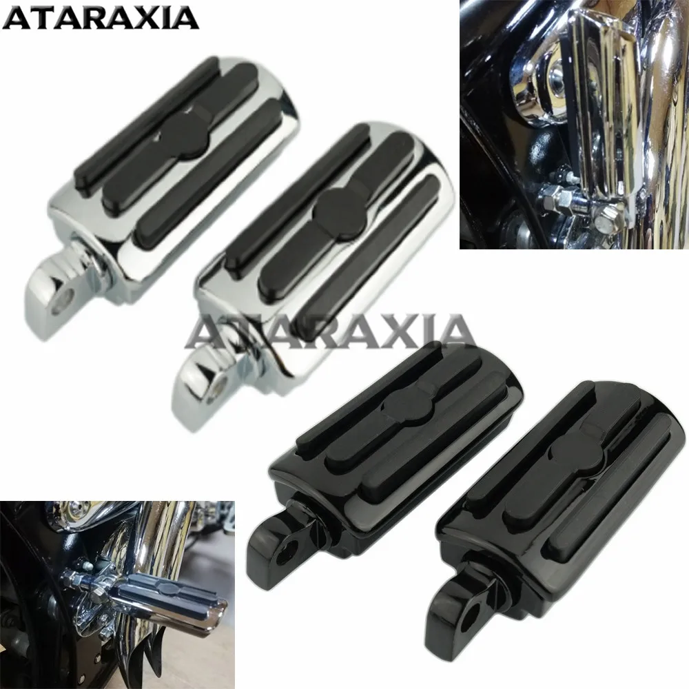 Barres de protection de moteur de 3,8 cm, barres d'autoroute noires