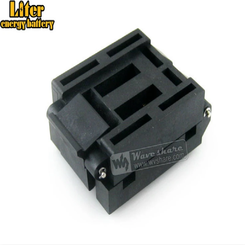 IC51-0804-956-2 IC51-0804-956 Yamaichi IC Тесты гнездо адаптера 0,65 мм Шаг QFP80 TQFP80 FQFP80 PQFP80 посылка IC средства ухода за кожей Size14* 14