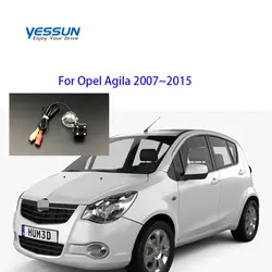 Yessun камера номерного знака для Opel AGILA 2007 ~ 2015 Автомобильная камера заднего вида помощь при парковке