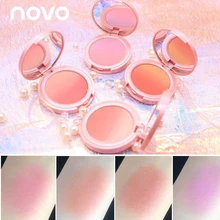 НОВО лицо и щеки матовая румяна, пудра, палитра румяна уход за кожей лица прессованная тональная крем-пудра Румяна для макияжа