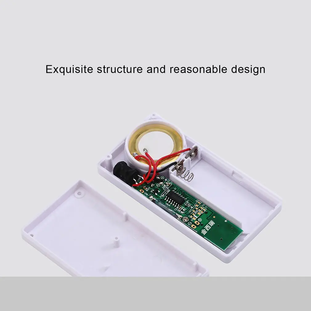 Simple Door Magnetic Burglar Alarm Doorbell Alarm Four-In-One Function Door Magnetic Small Doorbell Alarm