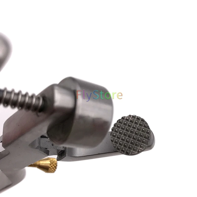 Triturador de Osso Inoxidável Dental Instrumento Implante Dentes Fórceps 1 Aço 4 Beleza e saúde