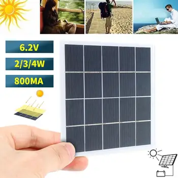 

5V Energy Saving Mini Solar Power Charger Solar Panel 3.7V Polycrystalline Module DIY
