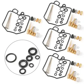 

Areyourshop 4 Sets For Honda CB750F CB750 CB 750F F Super Sport 1980-1982 1981 Carburetor Repair Rebuild Kit