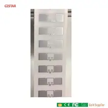 NXP ucode8 чип uhf rfid Метка влажная инкрустация Этикетка RFID производство большой диапазон ISO18000-6C epc gen2 rfid тег с бесплатным тестовым образцом
