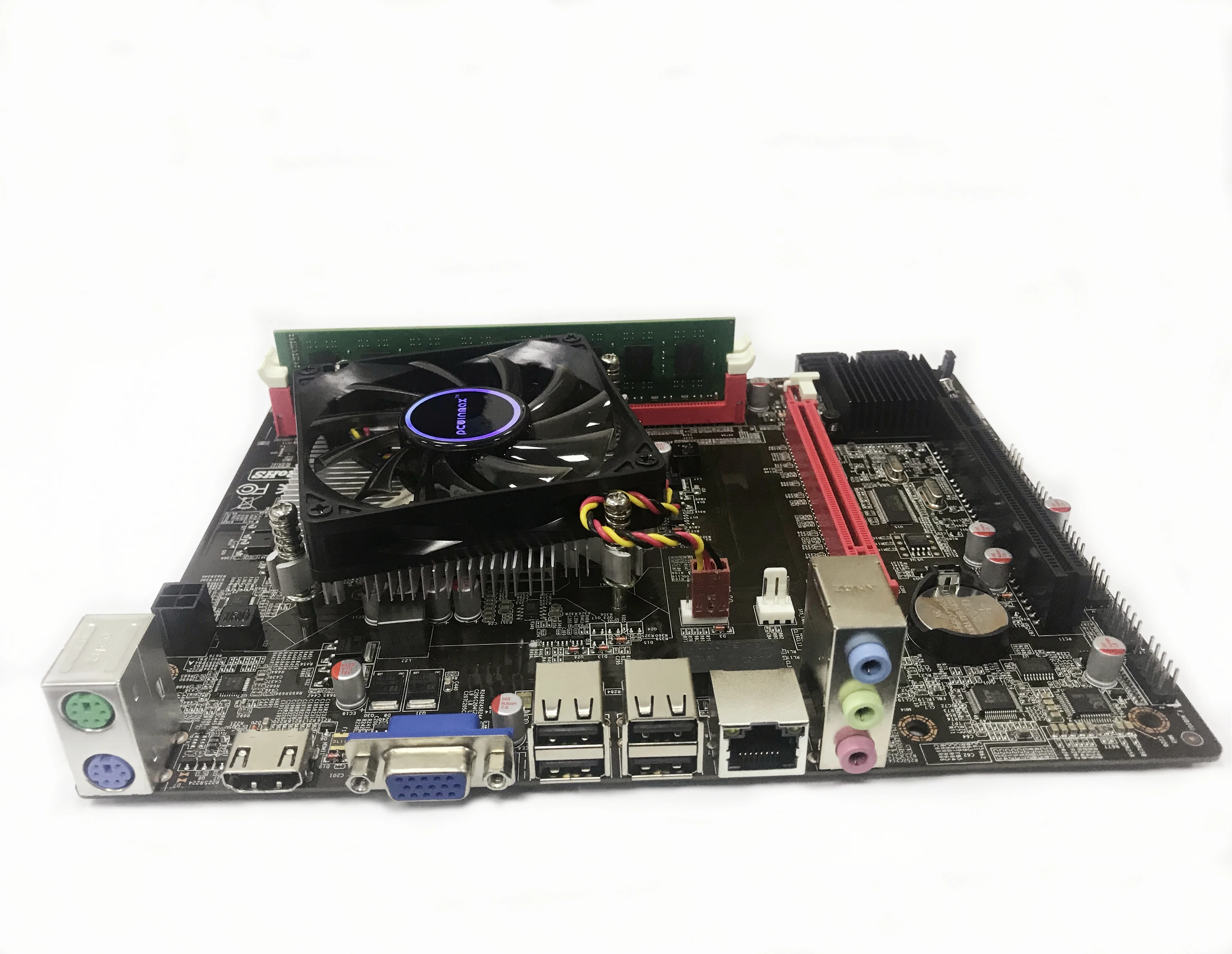 PCWINMAX PGA 988 HM55 комплект материнской платы с процессором i7-620M.RAM DDR3 4G, вентилятор, комплект материнской платы