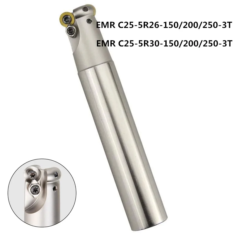 

EMR C25 5R 26 5R 30 long 150mm 200mm 250mm CNC lathe machine shoulder milling tool holder for RPMW RPWT insert cutting tool