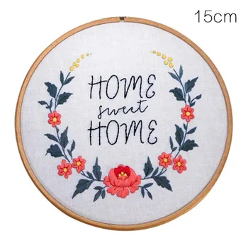 Flowers Patterns DIY Cross Stitch Kits Handmade Crafts Sewing Supplies 3D European Embroidery Materials Package Needlework Set 6