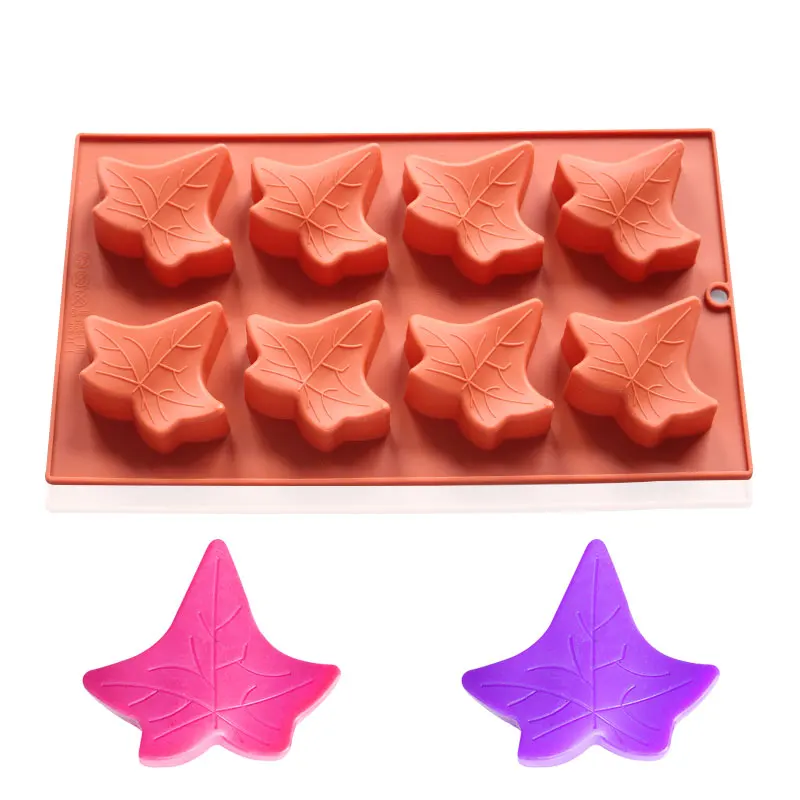 JOINHOT силиконовая форма для пирога, посуда для выпекания набор силиконовые формы для тортов украшения 12-полости шоколада рождественские овальной формы - Цвет: Шоколад