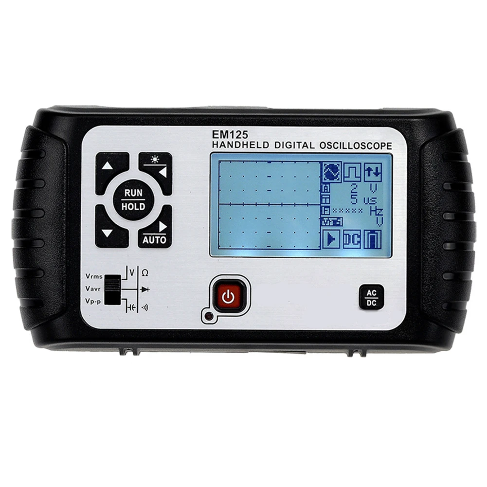 

EM125 Digital Intelligent High Speed Accurate Easy Use Stable Tools Professional Oscilloscope LCD Screen Handheld Multifunction