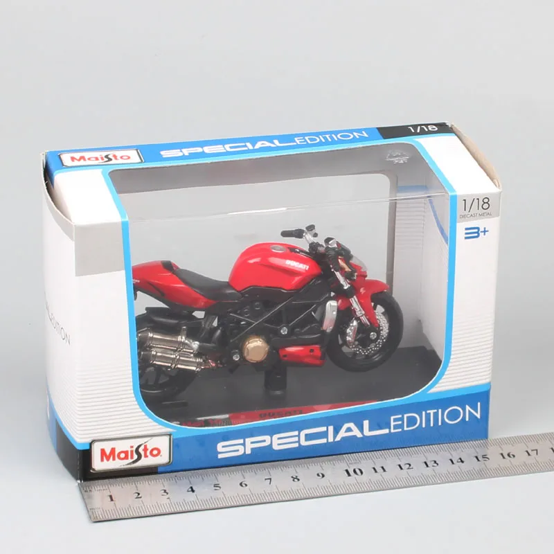 1/18 весы мини maisto moto Ducati Streetfighter S Streetbike Diecasts& Toy Vehicles mod игрушечный мотоцикл thumbnails childs