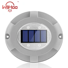 IngHoo Открытый светодиодный солнечный похороненный свет IP67 Водонепроницаемая беспроводная зарядка литиевого аккумулятора Применимо к саду Газонная дорожка для дорожного освещения Шоссе Аварийное освещение 1/4 шт