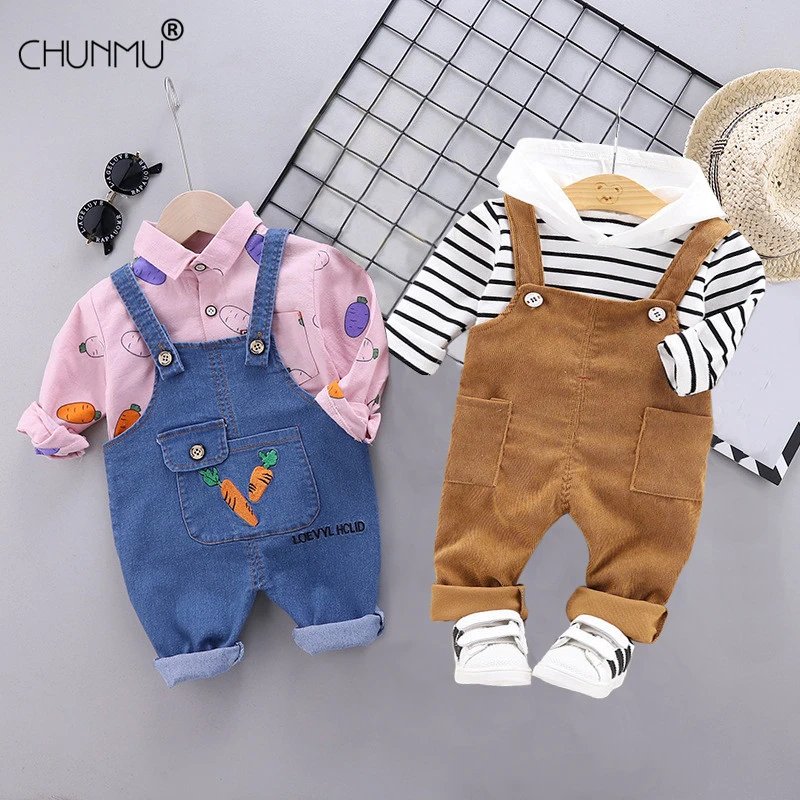 newborn denim overalls