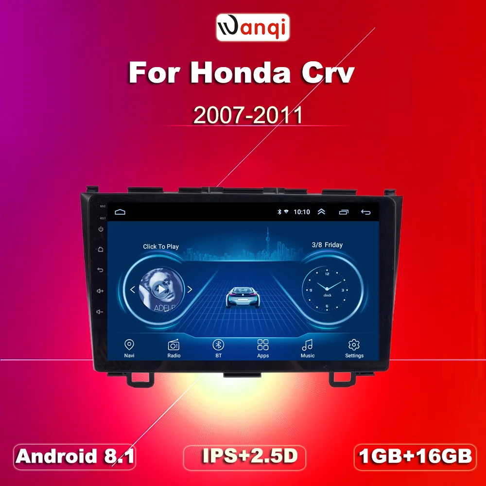 9 дюймовый заводской android 8 1 автомобильный dvd плеер для Honda CRV 2007 2011 с аудио радио