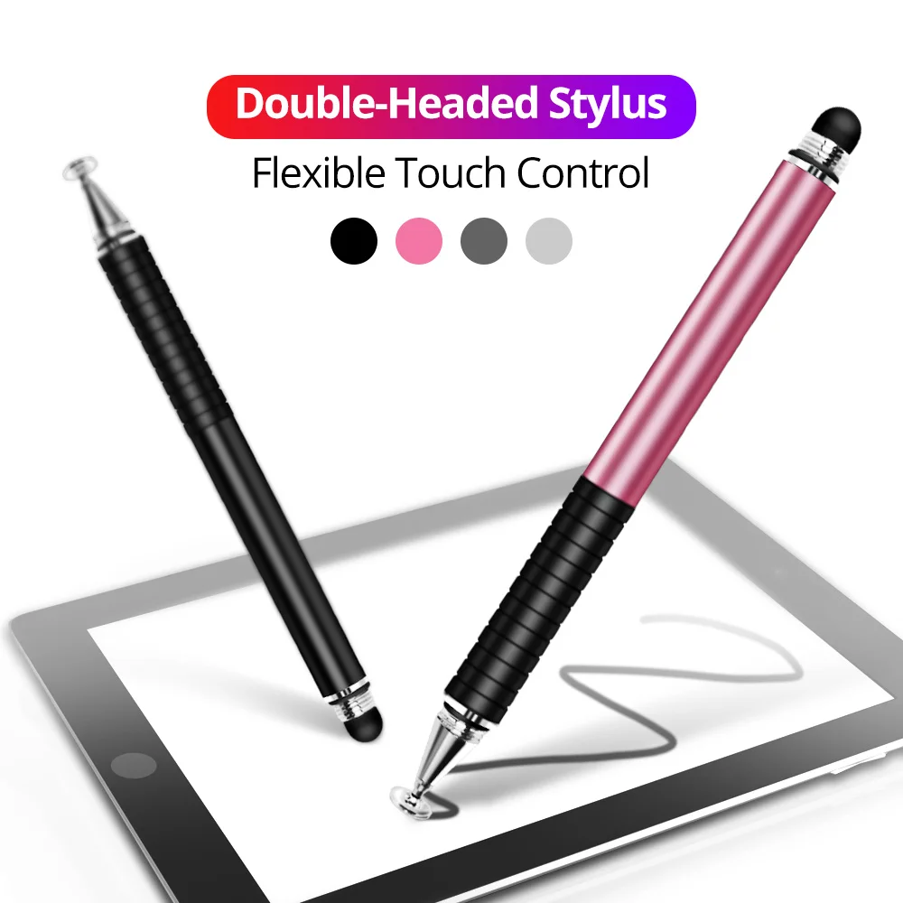 Capacitive Stylus Pen (4 Pack), Universal Stylist Pens [2 in 1 Precision  Series] Fine Point Disc Stylus Touch Screen Pens for  iPhone/iPad/Android/Tablet and All Capacitive Touch Screens