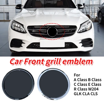 

Car Front Grill Emblem for Mercedes Benz W156 W204 Class A W205 A180 W210 W211 W212 C E Class GLA GLK ML GL GLC GLE Accessories