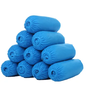 

EYKOSI 100 Pcs Disposable Shoe Covers Indoor Cleaning Floor Non-Woven Fabric Overshoes For Women Men Non-slip Breathable
