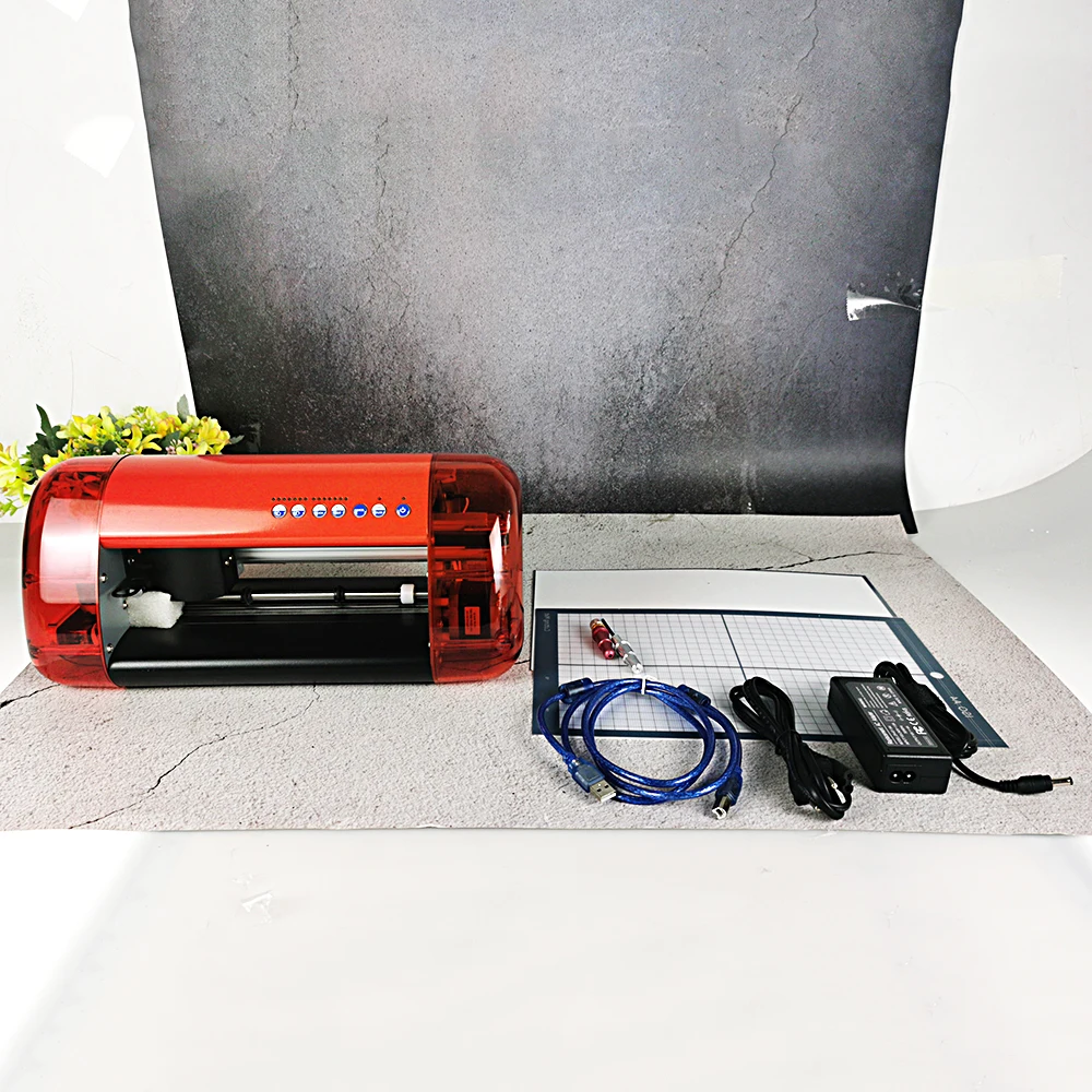 

New Vinly Cutter Anycut DC330 PU PVC A43 Size Mini Desktop Portable Cutting Paper Plotter Special A3 Engraving Machine