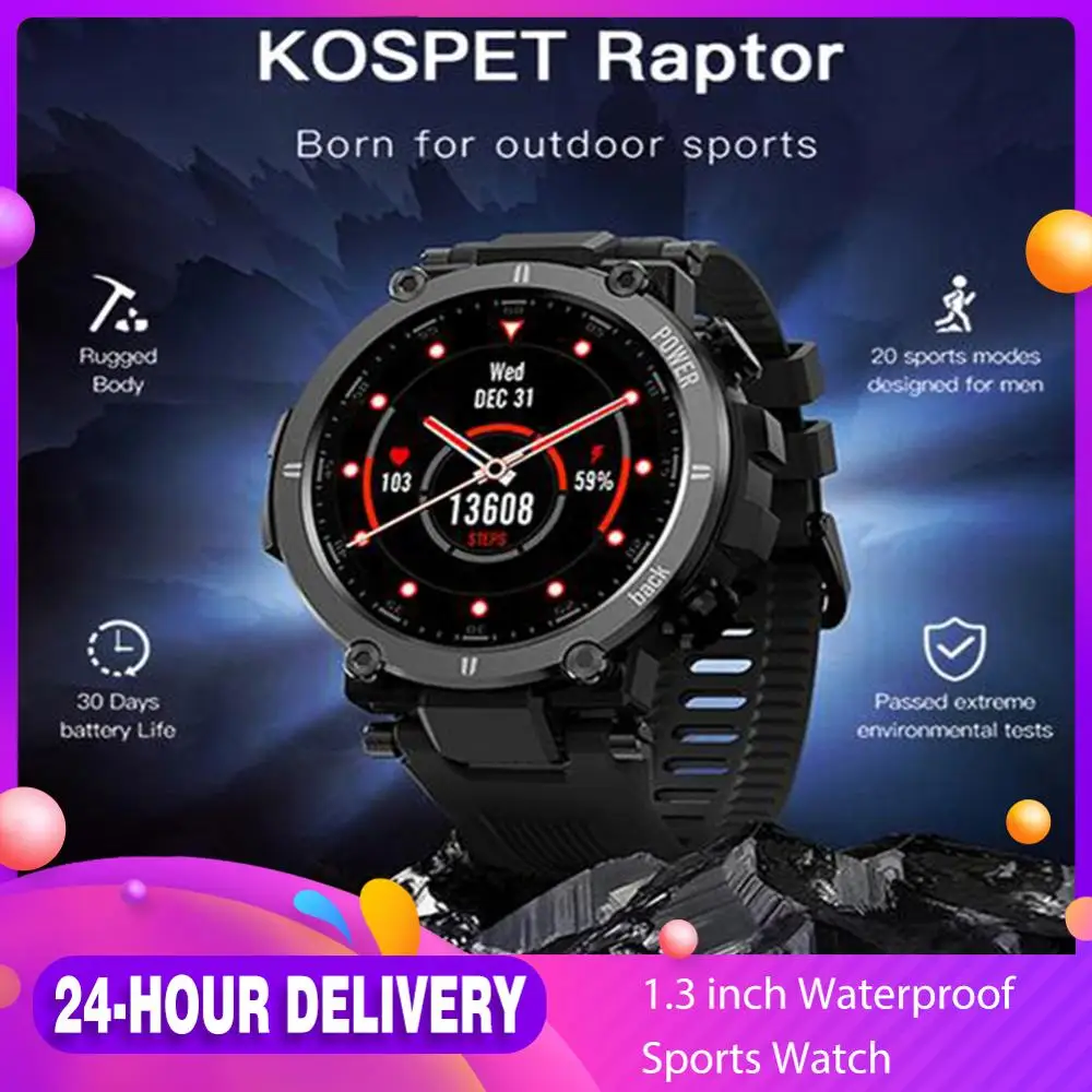 Новые смарт часы водонепроницаемый спортивный браслет для KOSPET Raptor Bluetooth 4 0 анти