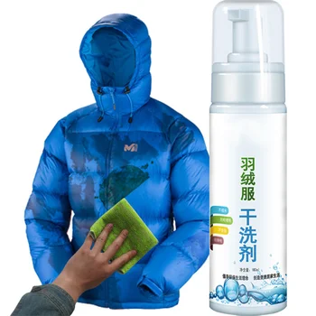 

Down Jackets Cleaner Spray Waterless Clothes Dry Cleaning Agent