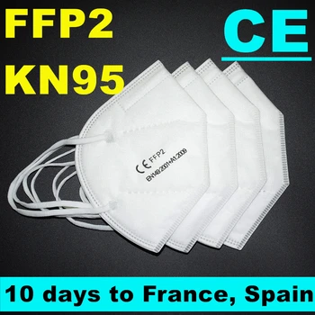 

5 layer mask FFP2 non-disposable mask adult KN95 standard BPE 95 protection safety protection breathing reusable mask FPP2 FFPP2