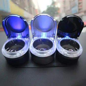 

Detachable Car Vehicle Cigaret Ashtray Smoke Ash Holder Cup with LED Light