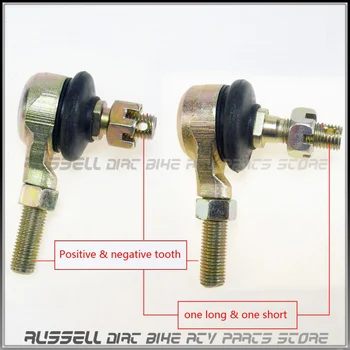

1 Pair 10mm M10 Tie Rod End Kits Joint Ball U-joint For China ATV 50cc 110cc 150cc 200cc 250cc 300cc Go Karting Quads Bike Parts