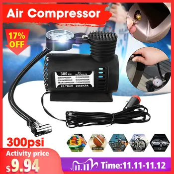 

Digital Car Tire Inflator Auto Compressor 12V Super Fast Tyre Pump Air Compressor For Car SUV Tires
