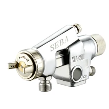WA 200 profissional automático pintura pistola gravidade airbrush reciprocating alta atomização 1.2 4.0mm bico ferramentas pneumáticas