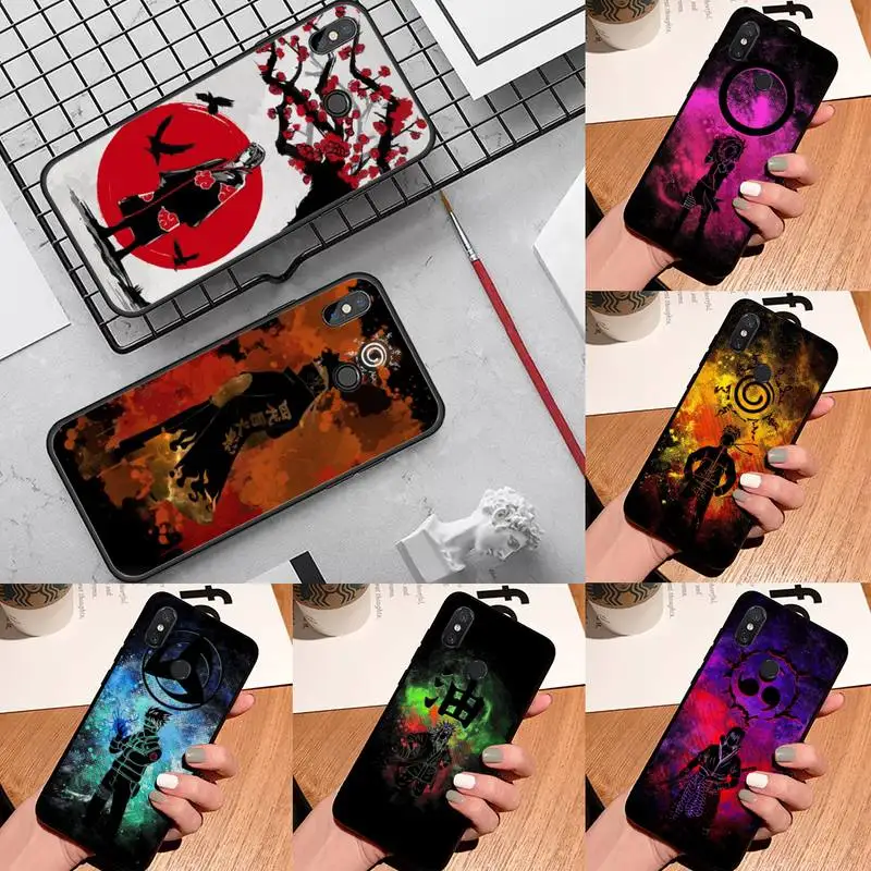 

Naruto Itachi Kakashi Akatsuki Phone Case For Xiaomi Redmi 7 8 9t a3 9se k20 mi8 max3 lite 9 note 9s 10 pro