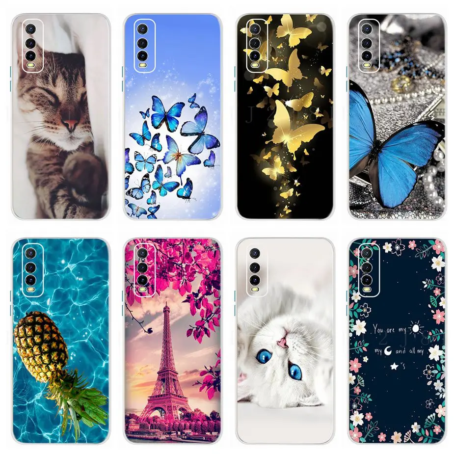 Чехол для телефона VIVO IQOO U1 мягкий силиконовый чехол из ТПУ задняя крышка