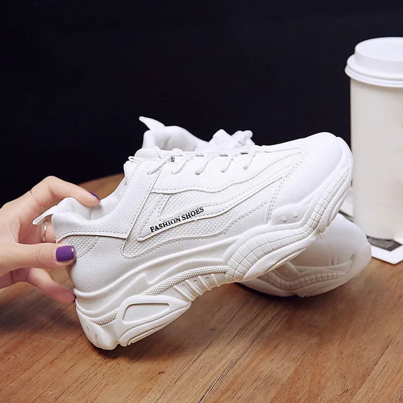 

2020 Autumn Spring Casual Shoes New Fashion Women's Breathable Shoes Fashion Sneakers Shoes Zapatillas Mujer U13-34